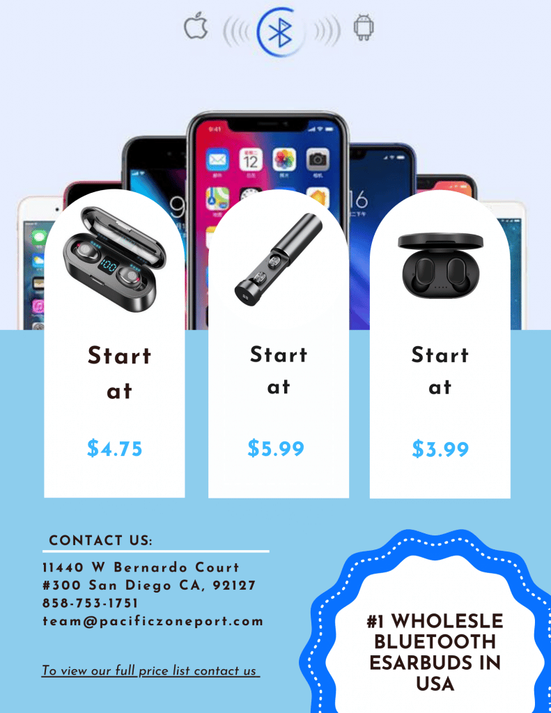 WHOLESALE WIRELESS EARBUDS